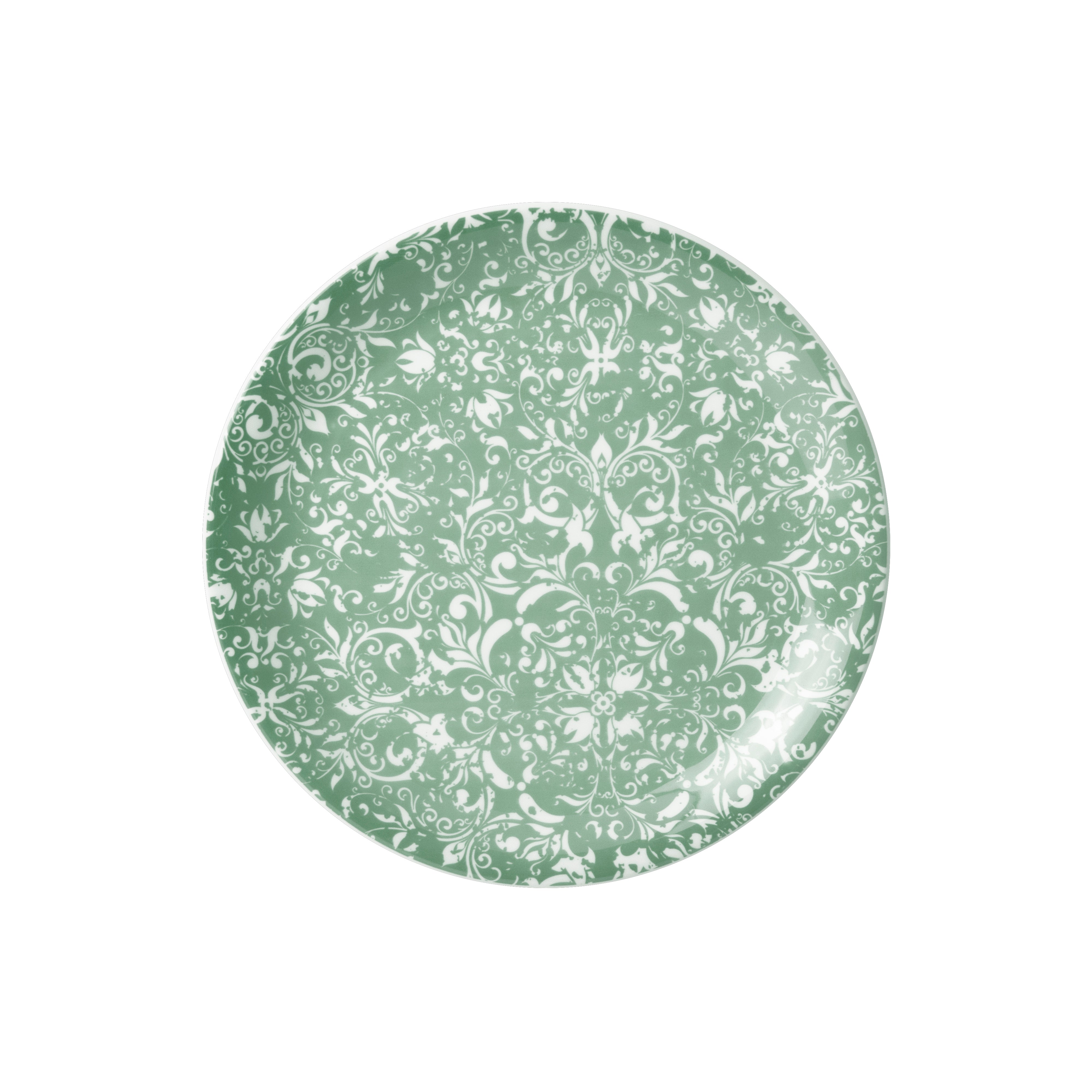 Coupe Plate 8.0" Dia. Ink Legacy Teal