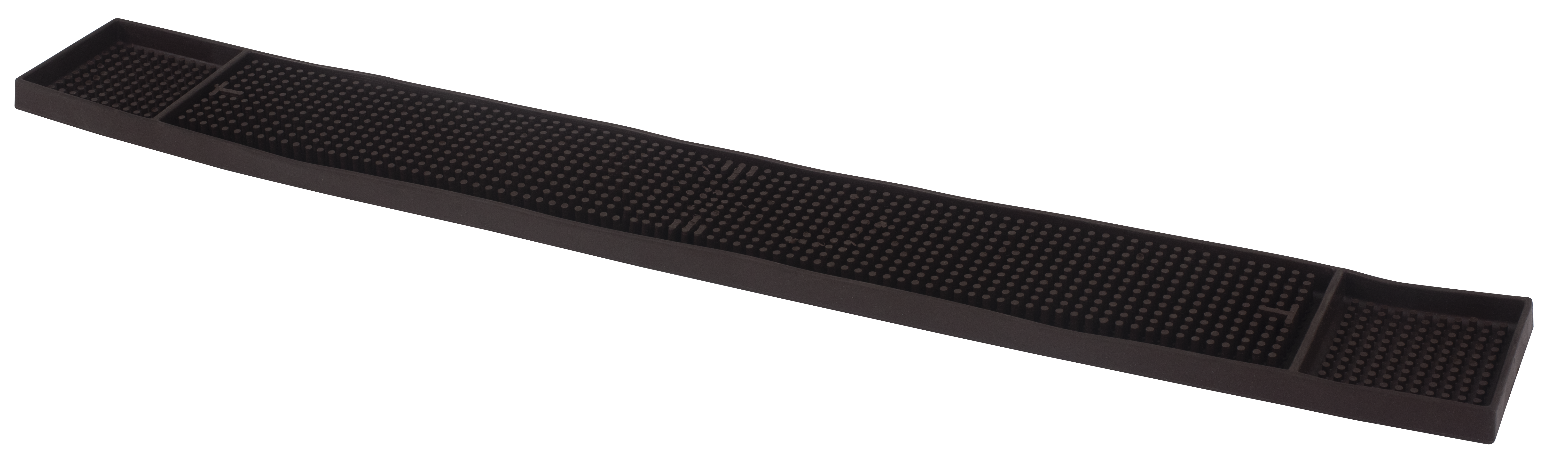 Bar Mat, 27" x 3", One Piece Construction, Brown