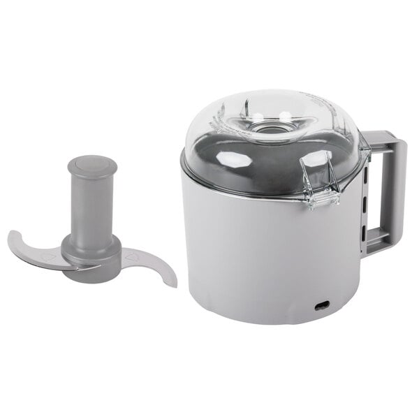 Gray Plastic Cutter Bowl Kit, 3 Liter Capacity