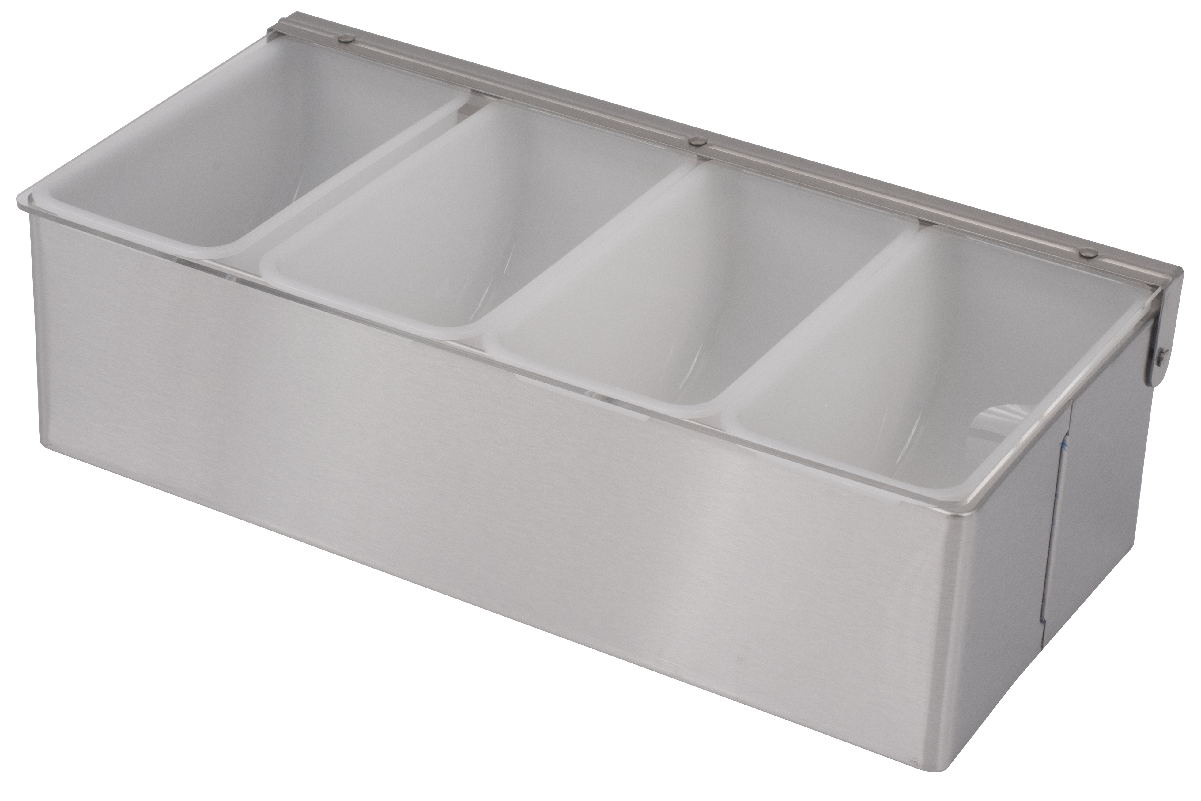 Condiment Server, Countertop, 4 Compartment
