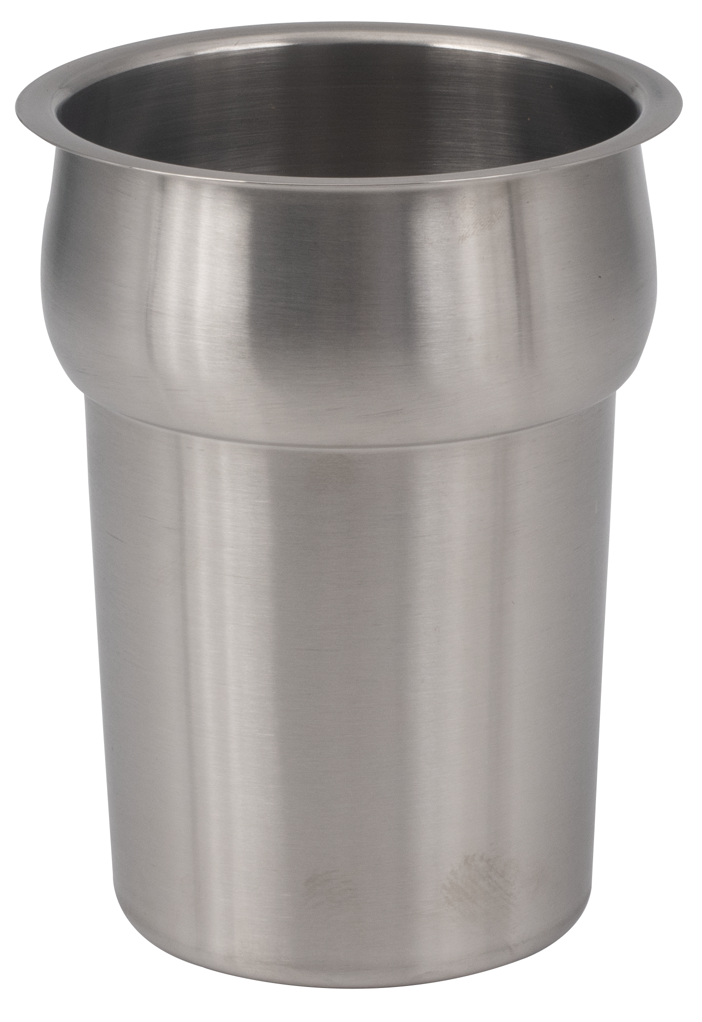 Inset, 2-1/2 qt., Polished Mirror Finish, Stainless Steel