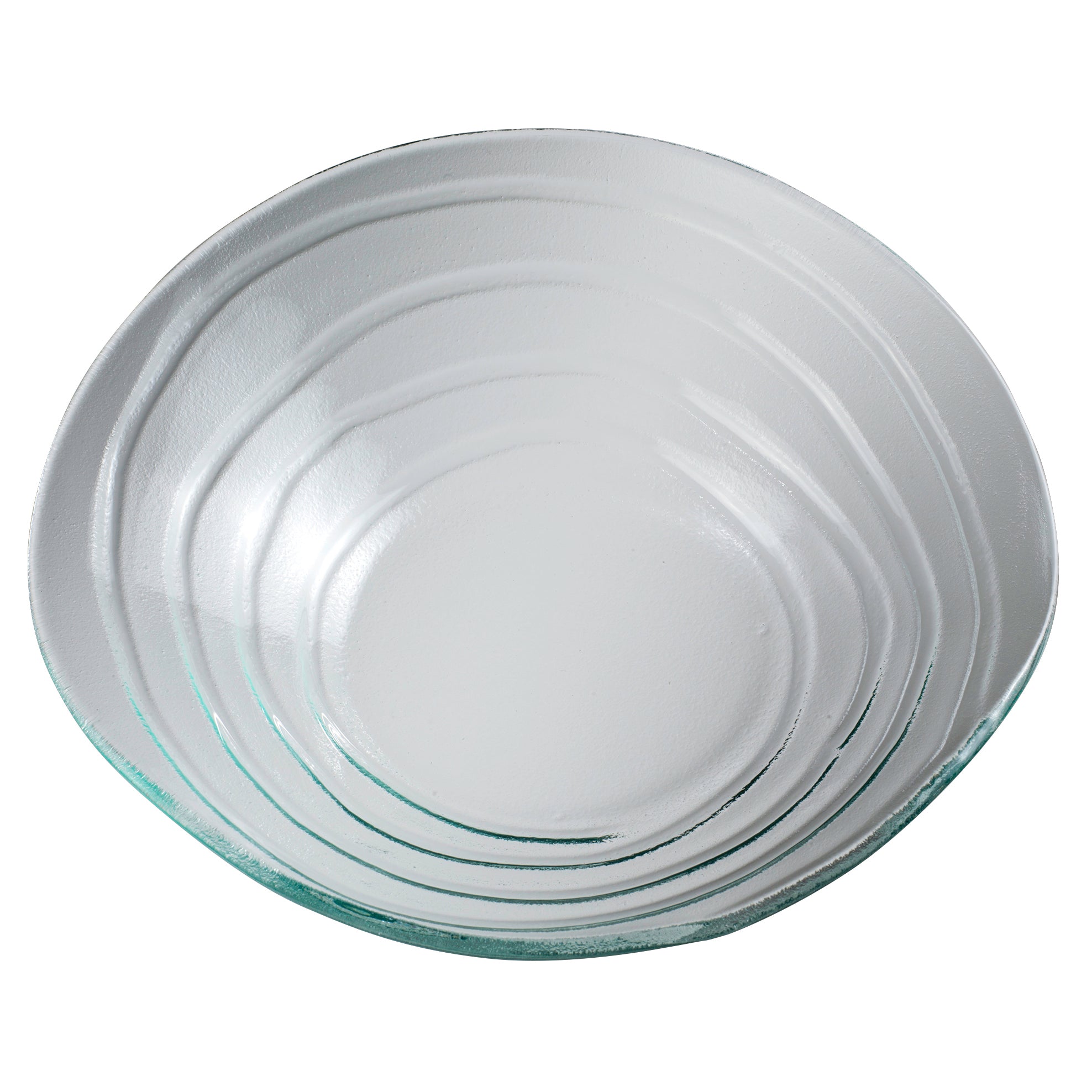 Glass Bowl 11.5" Dia. (28.0 Oz) Creations Rippl