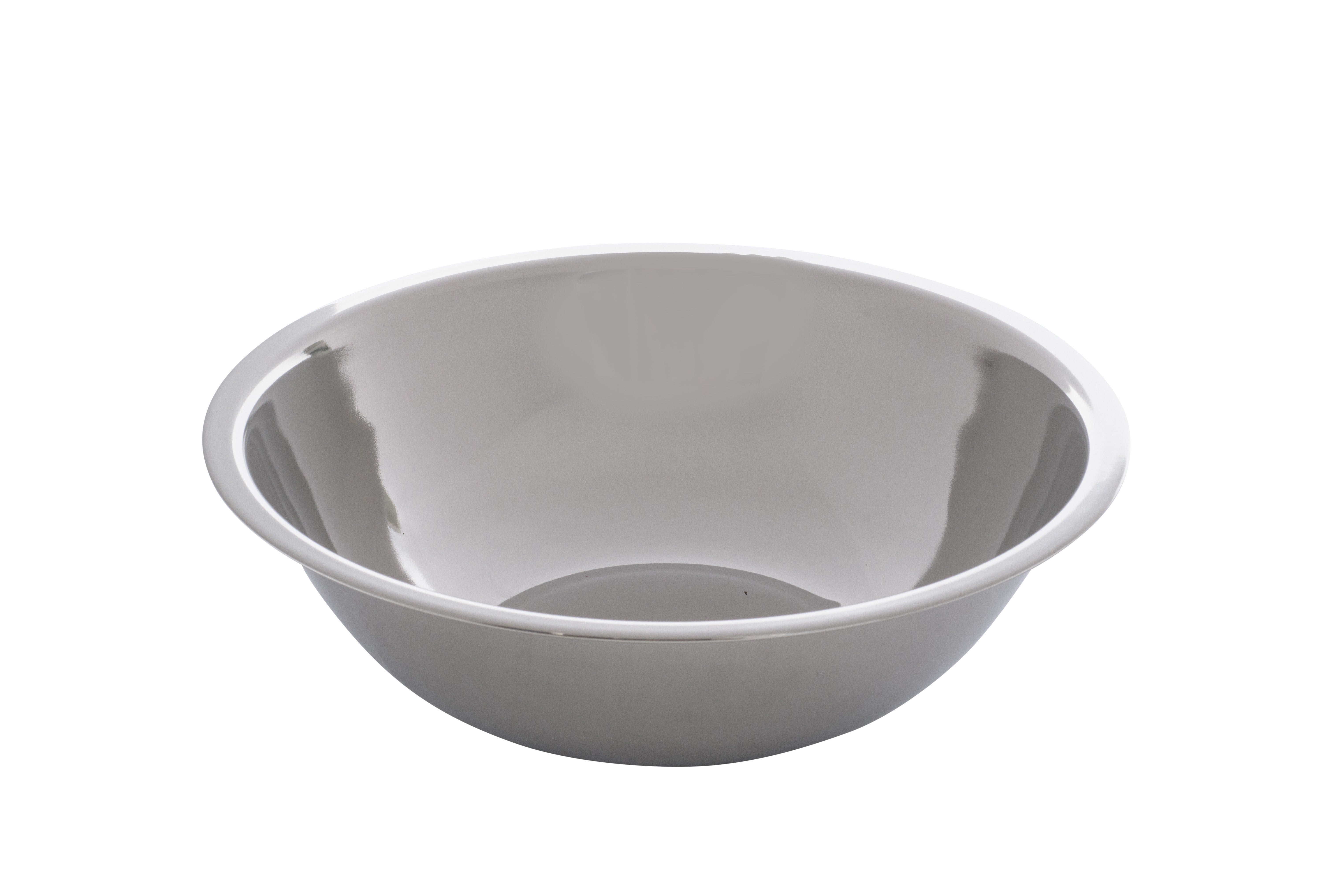 Mixing Bowl, 5 qt., 11-1/2"D, Stainless Steel