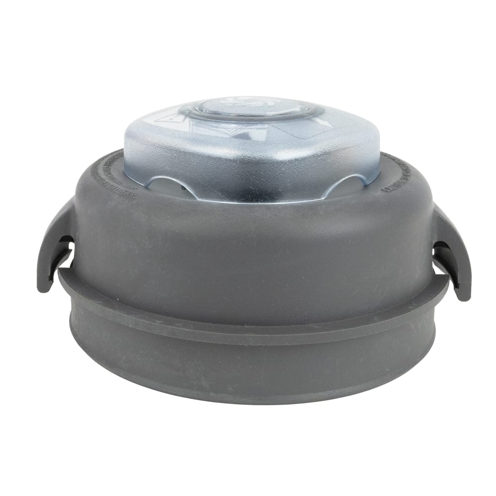 2-Piece Black Blender Lid with Plug, 32 oz
