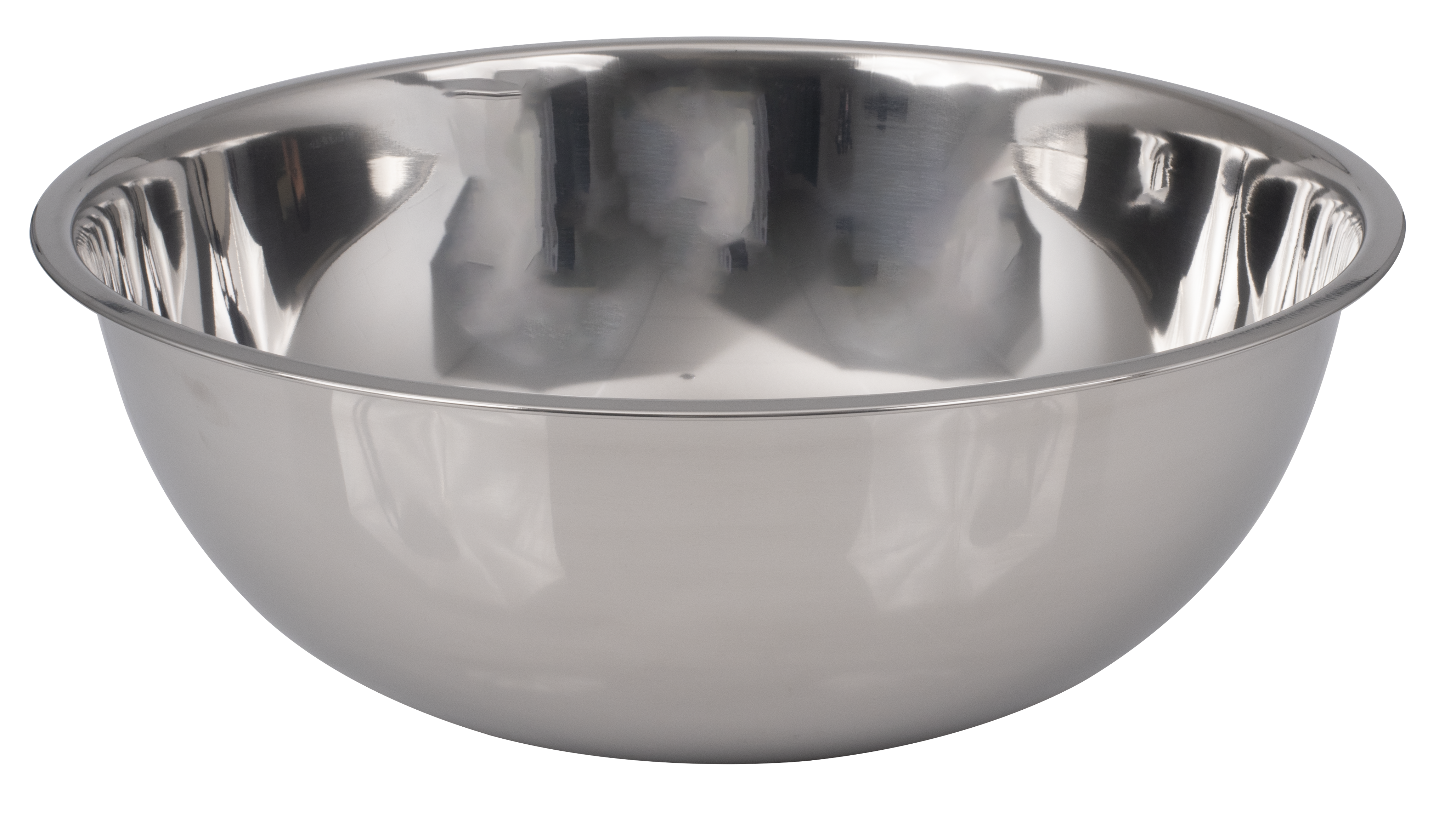 Mixing Bowl, 30 qt., 22-1/2"D, Stainless Steel