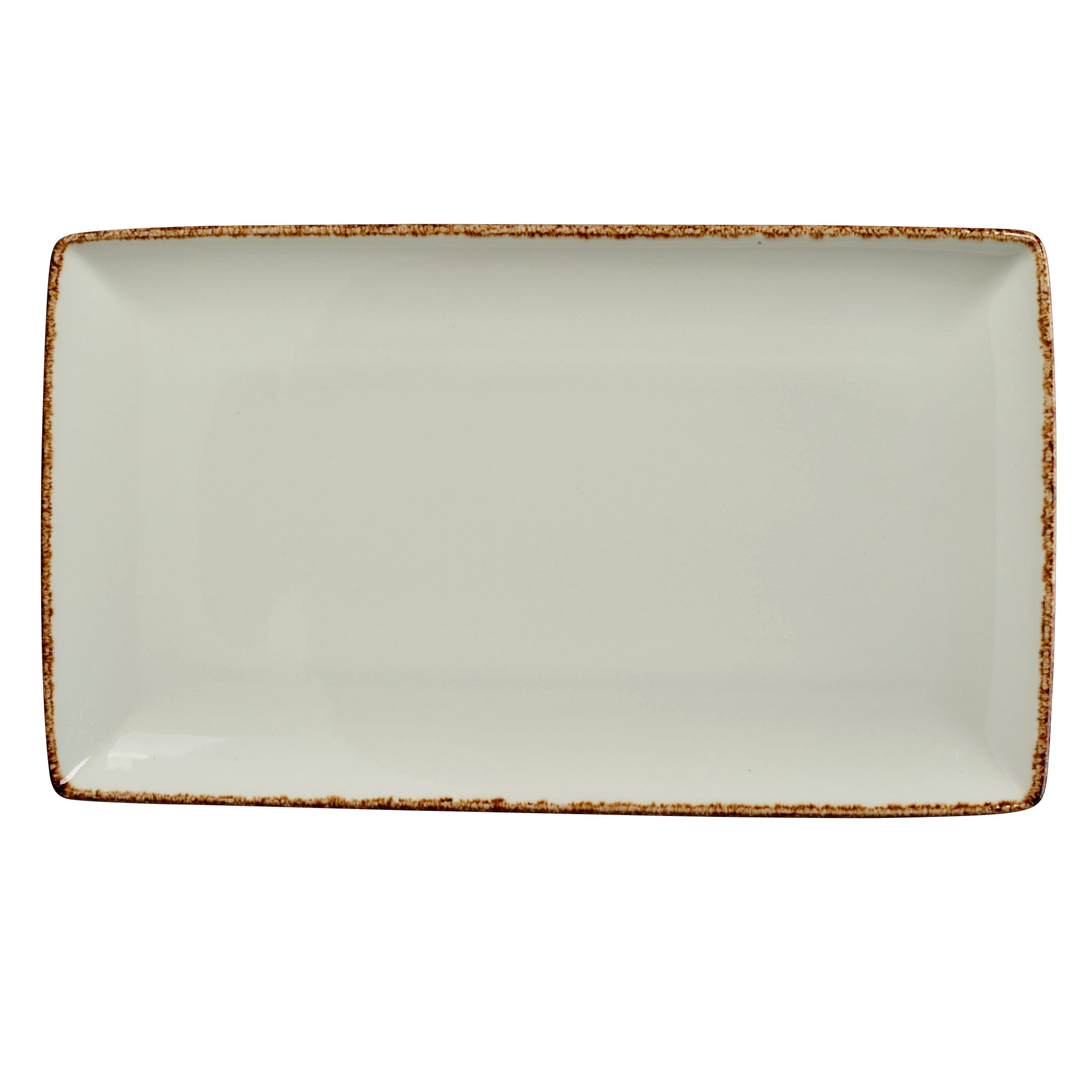 Taste Rectangle Tray L 12.5" W 7.5" Brown Dapple