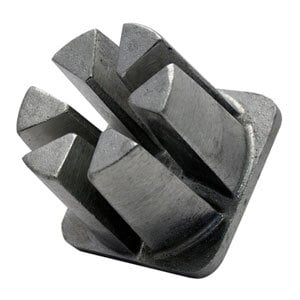 6 Section Wedge Push Block For Easy FryKutter