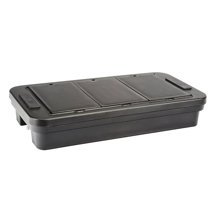 Versa Tabletop Food Bar Basin 50-3/4" Black 3-Pan