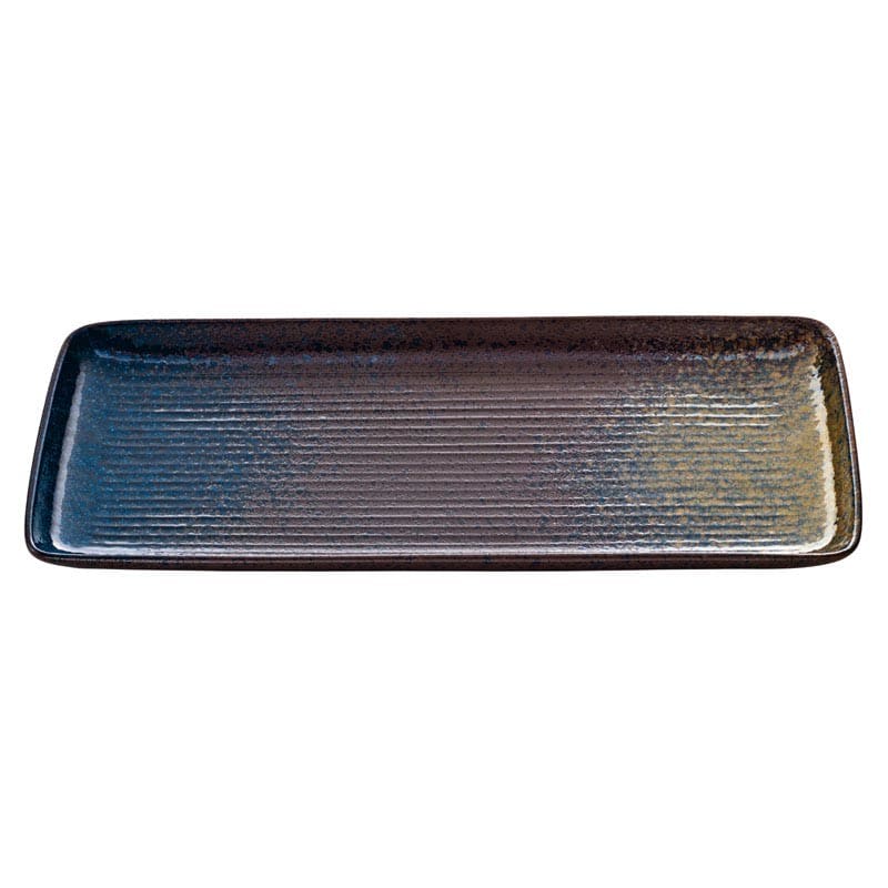Sea Rectangular Deep Platter, 14-1/4" x 6-1/4"