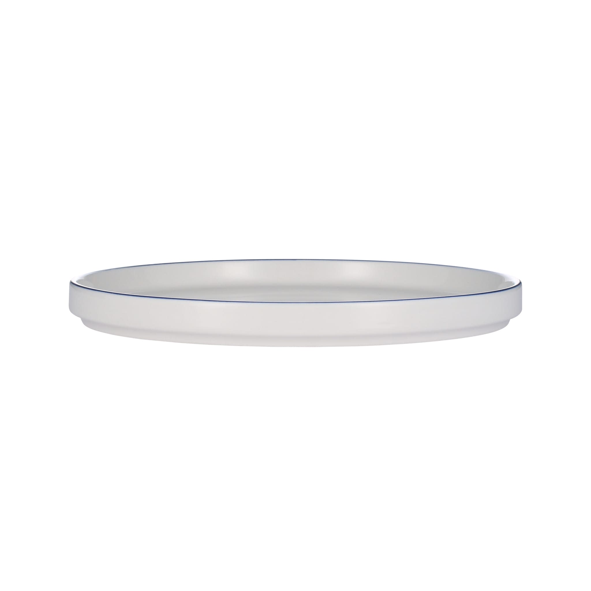 Porcelana Linea 10.5" Stacking Plate, Blue