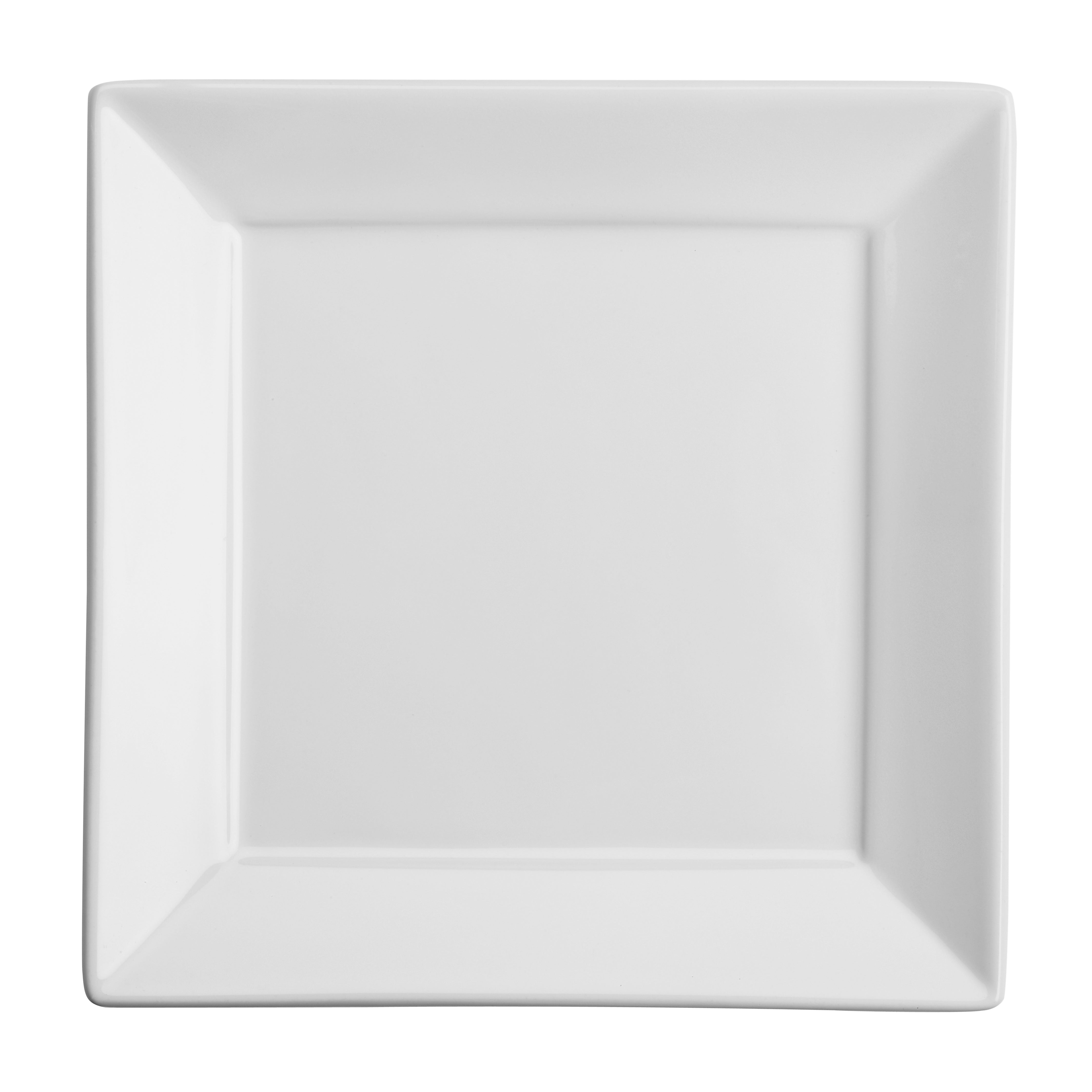 Square Plate L 8.5" W 8.5" Arctic White