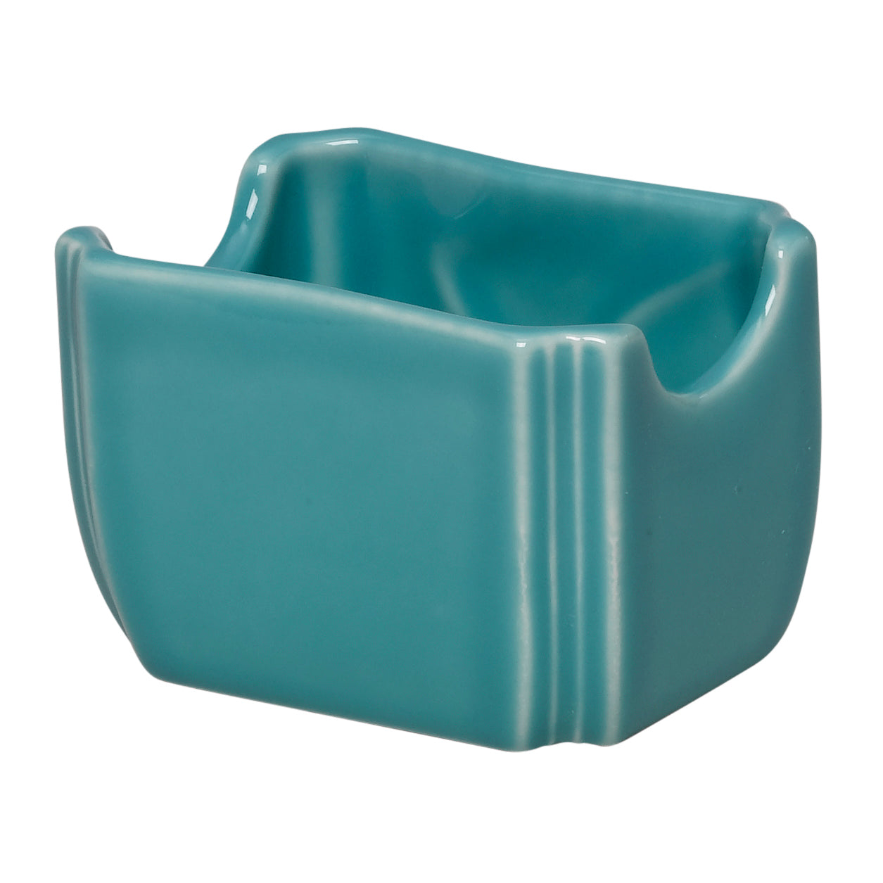 Sugar Caddy L 3.5" W 2.63" Fiesta Turquois