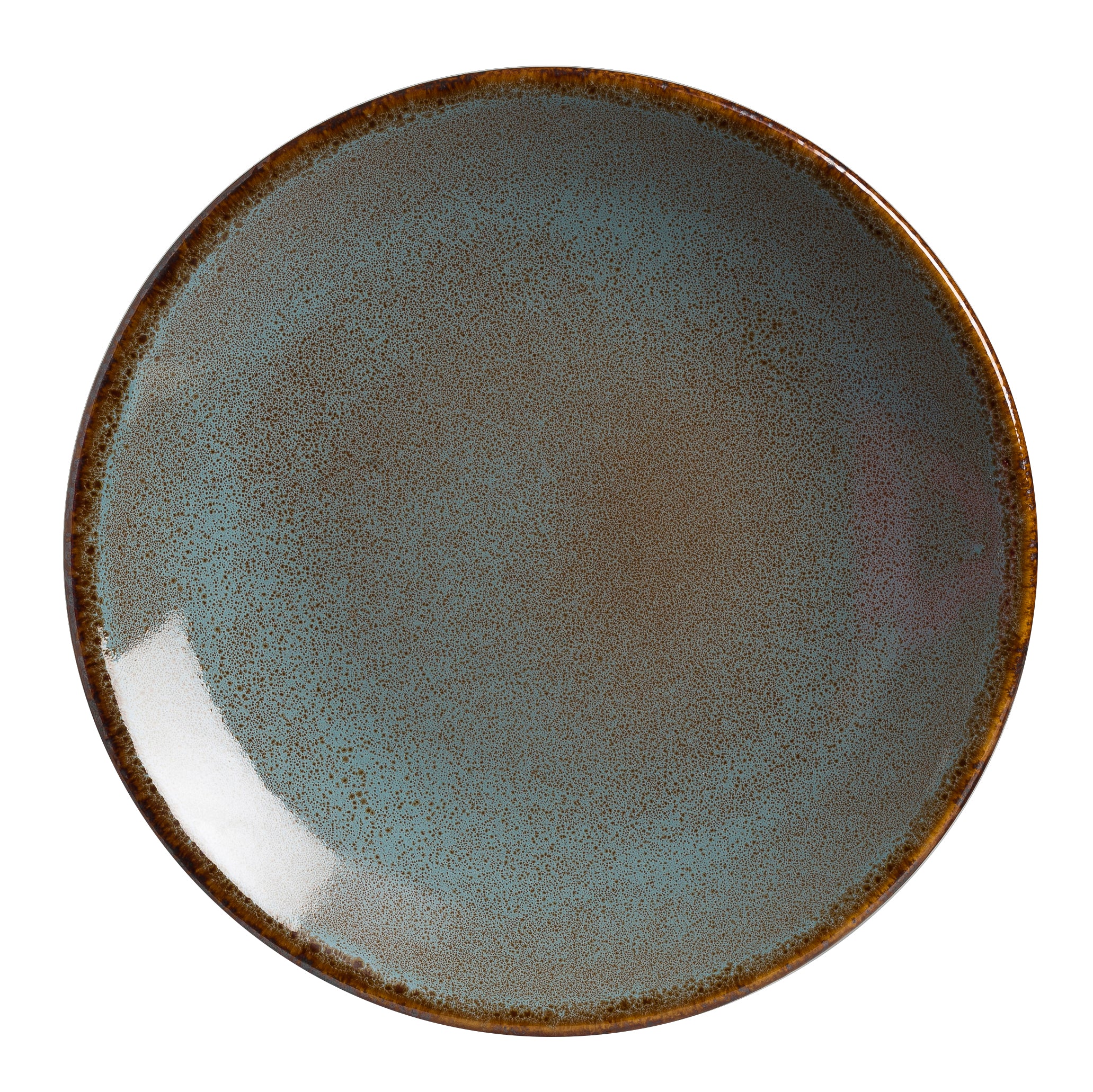 Coupe Plate 7.5" Dia. Tacana Azul