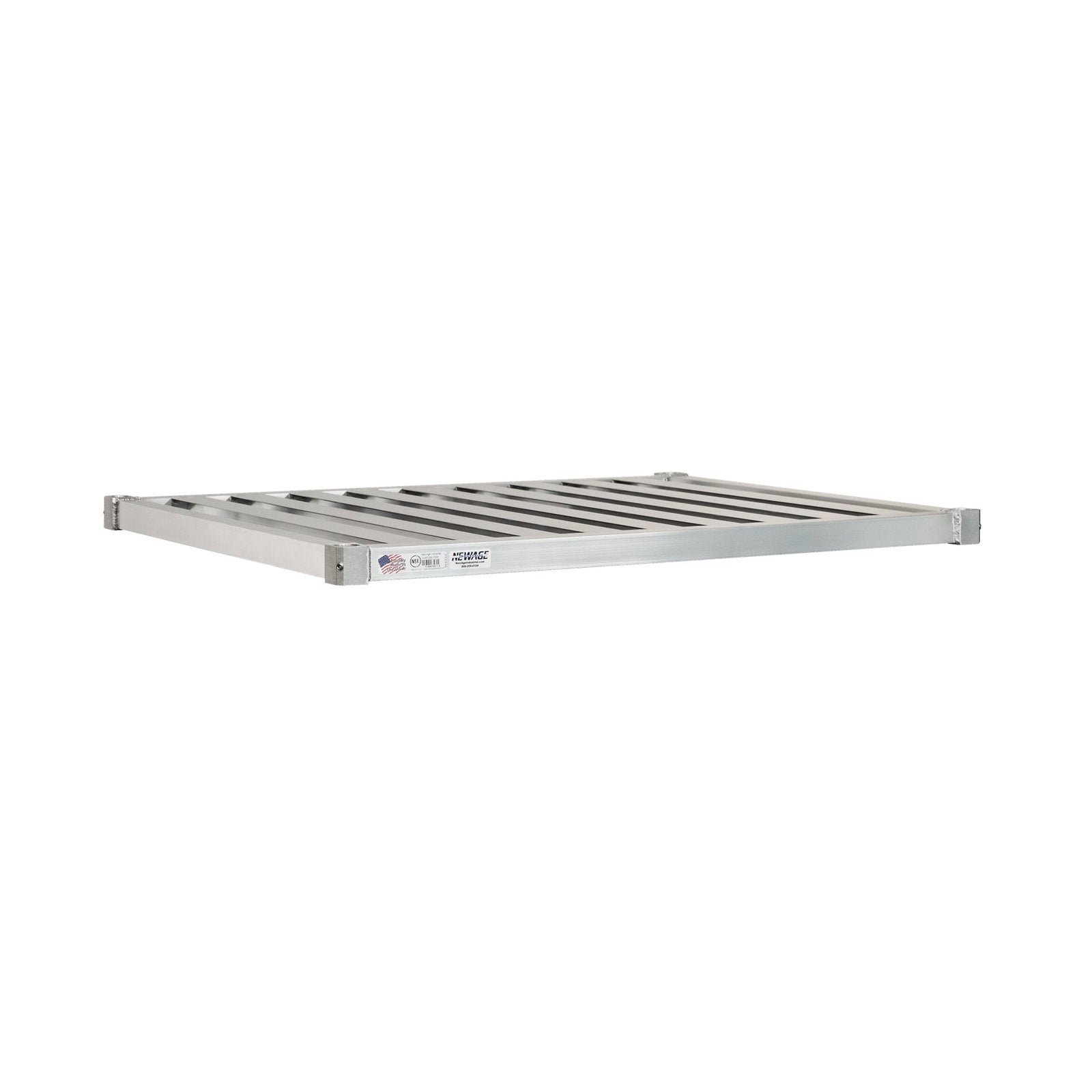 New Age Aluminum 42" x 34" Keg Shelf for Top Shelf Only