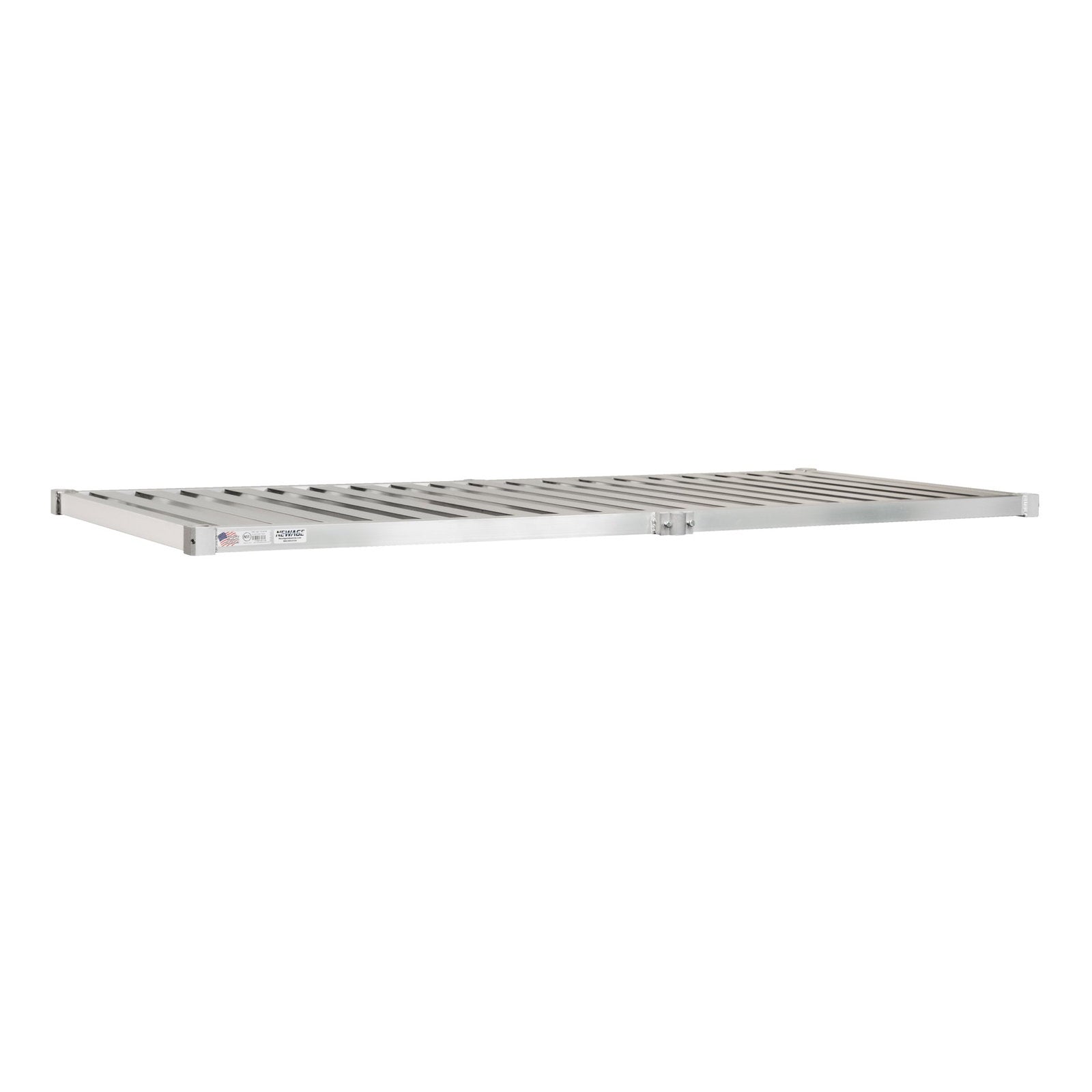 New Age Aluminum 80" x 24" Keg Shelf for Top Shelf Only