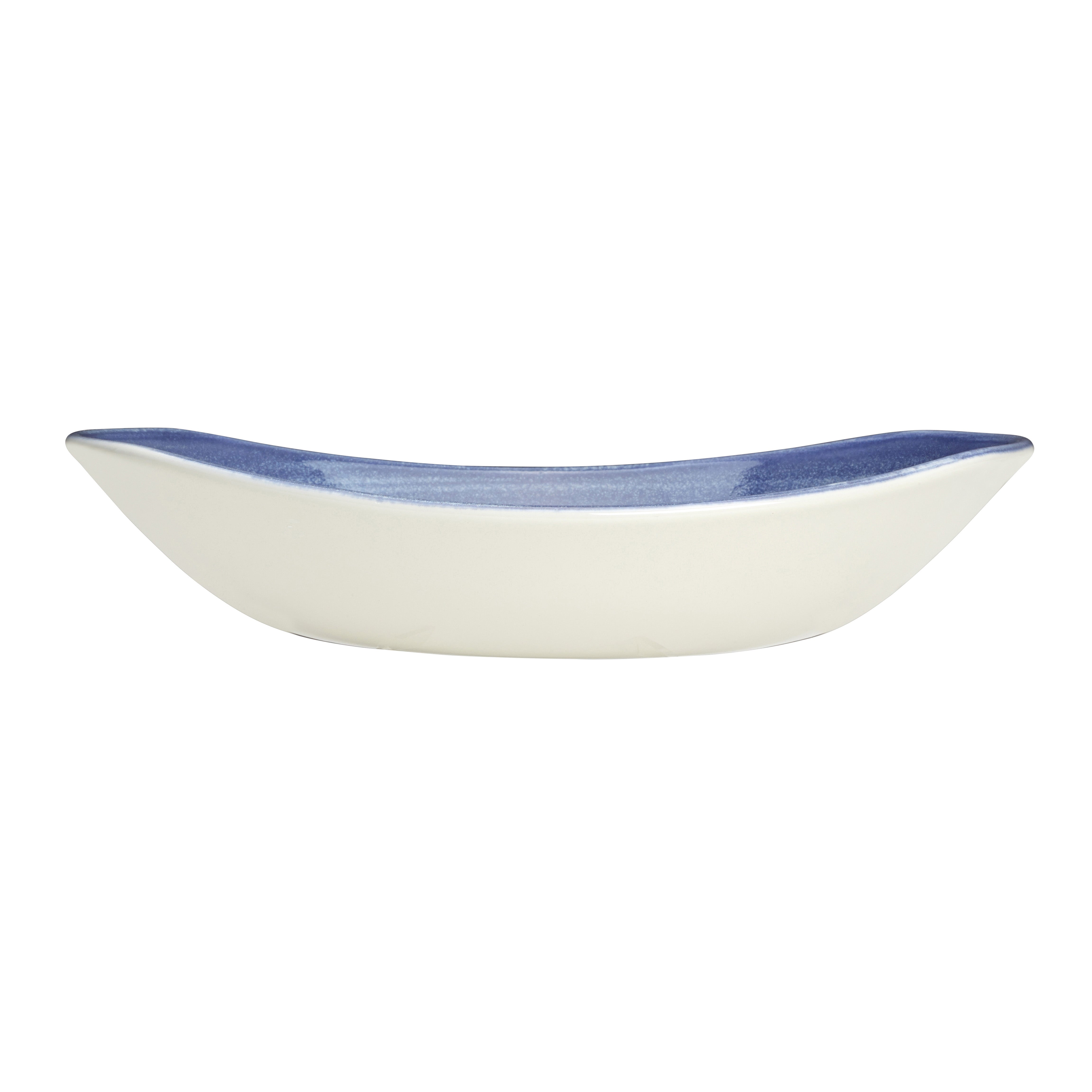 Zest Platter L 10.0" W 9.5" Revolution Blue