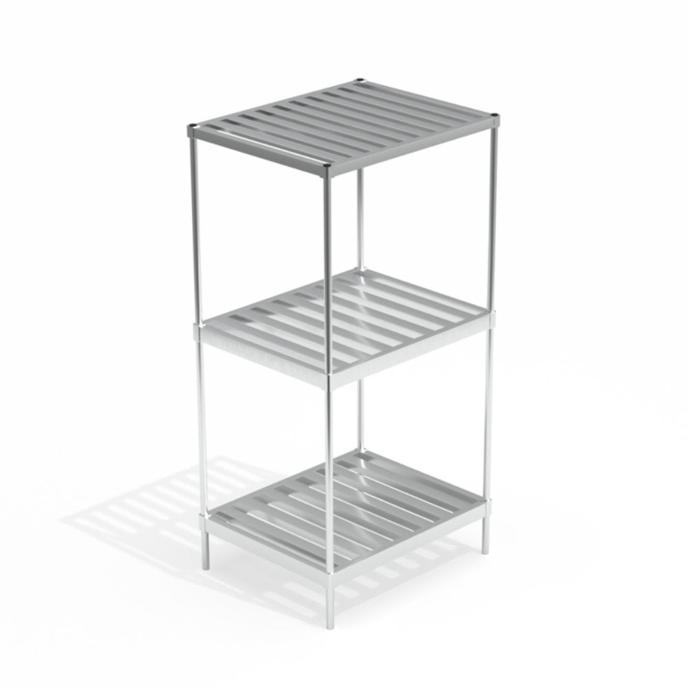 New Age 42" x 34" Double Deep Keg Rack, 8 Keg Capacity