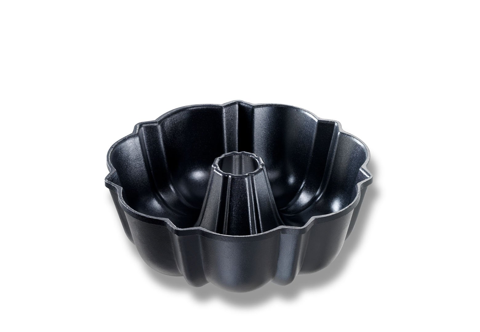 48 oz. Bundt Pan, Non-Stick Cast Aluminum Black