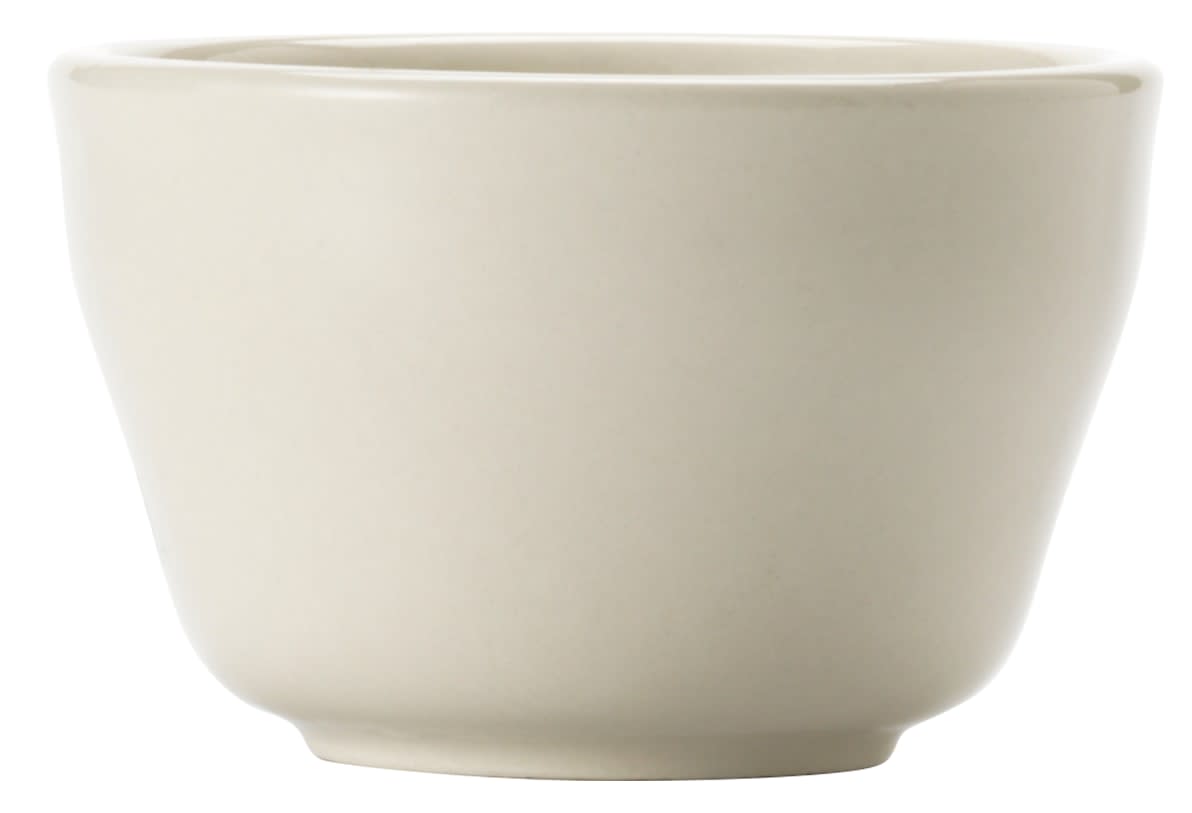 Porcelana 7 oz. Bouillon Cup, Cream White