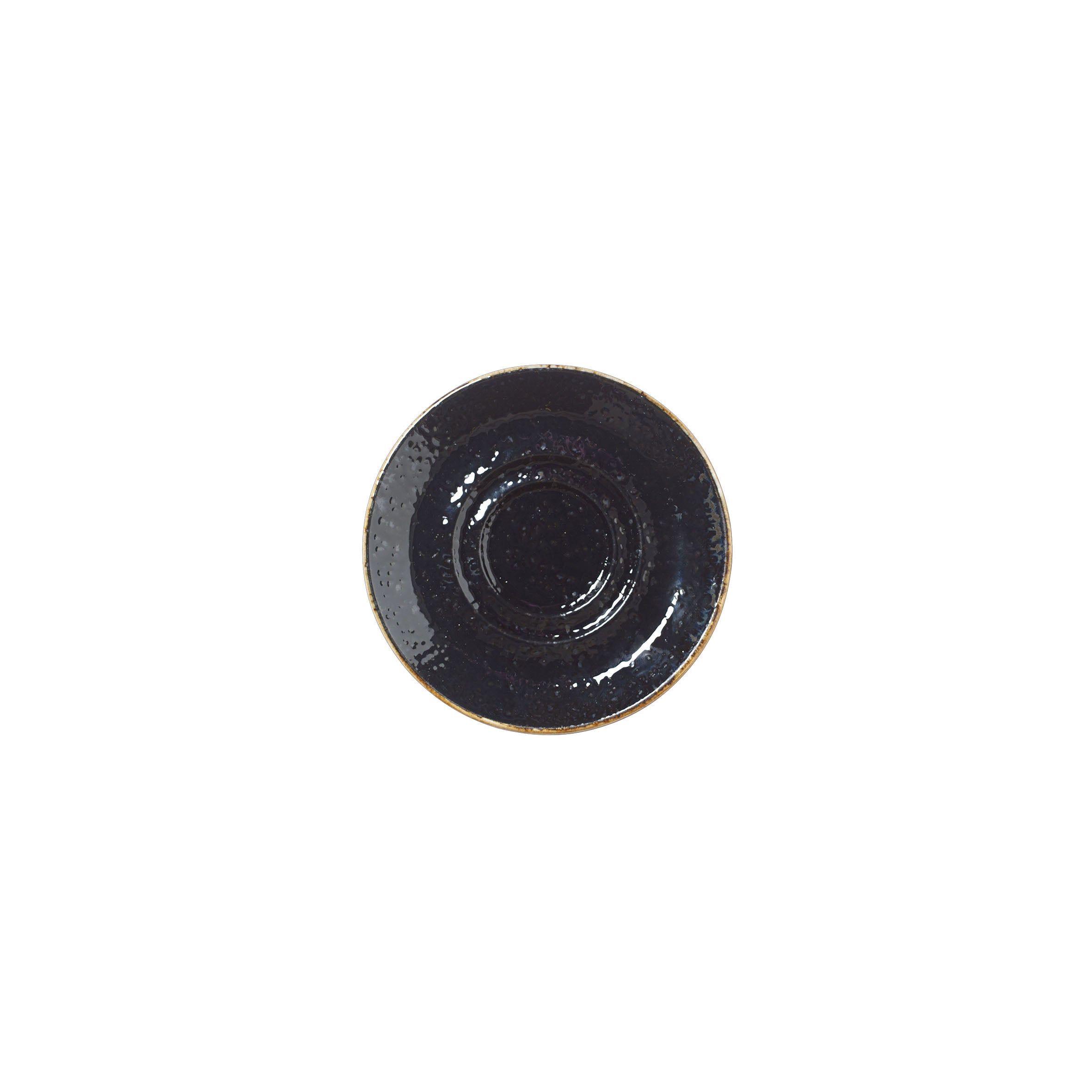 Double Well Saucer 4.63" Dia. Craft Licorice