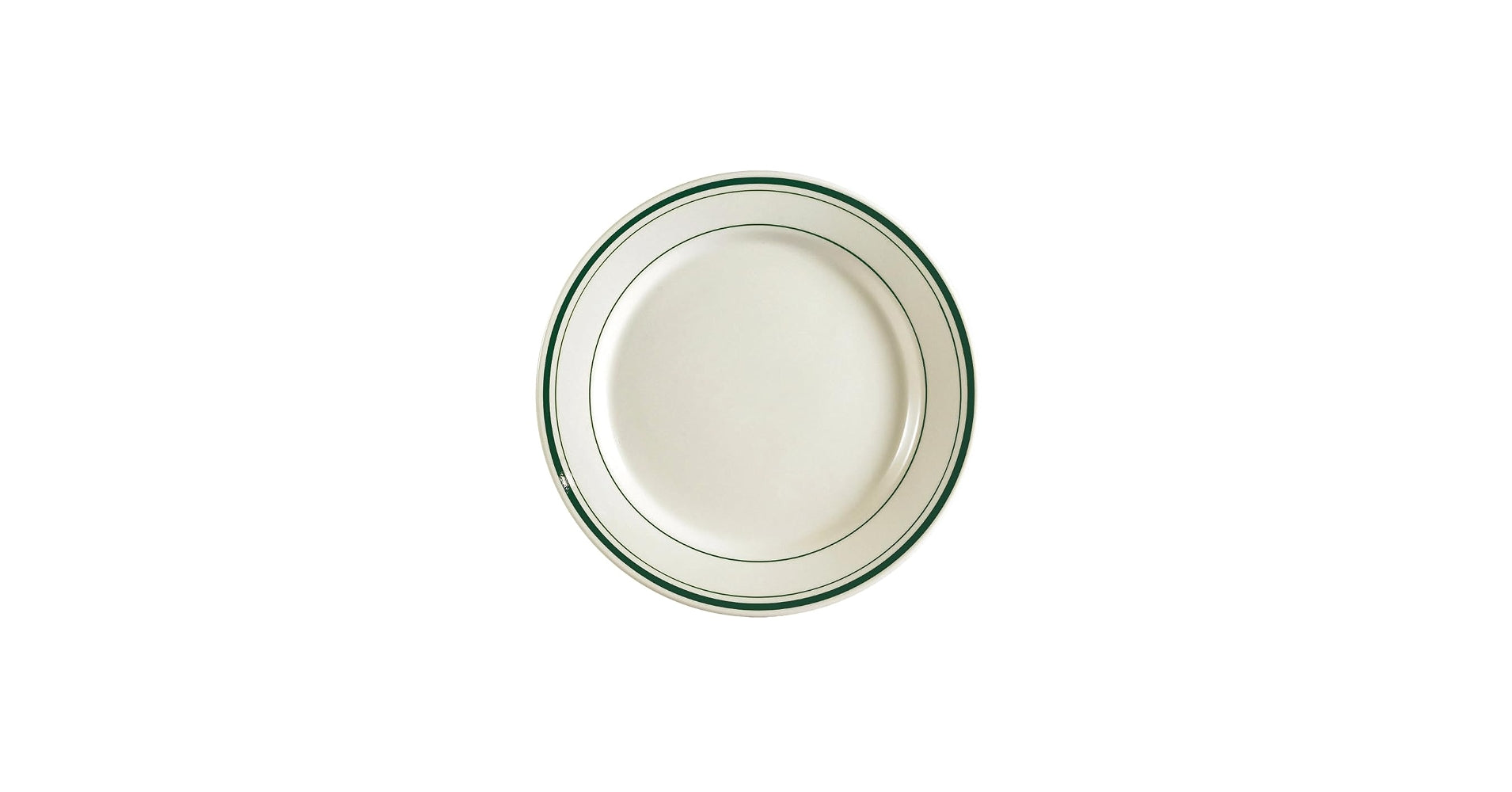 Greenbrier 10-1/2" American White Round Plate