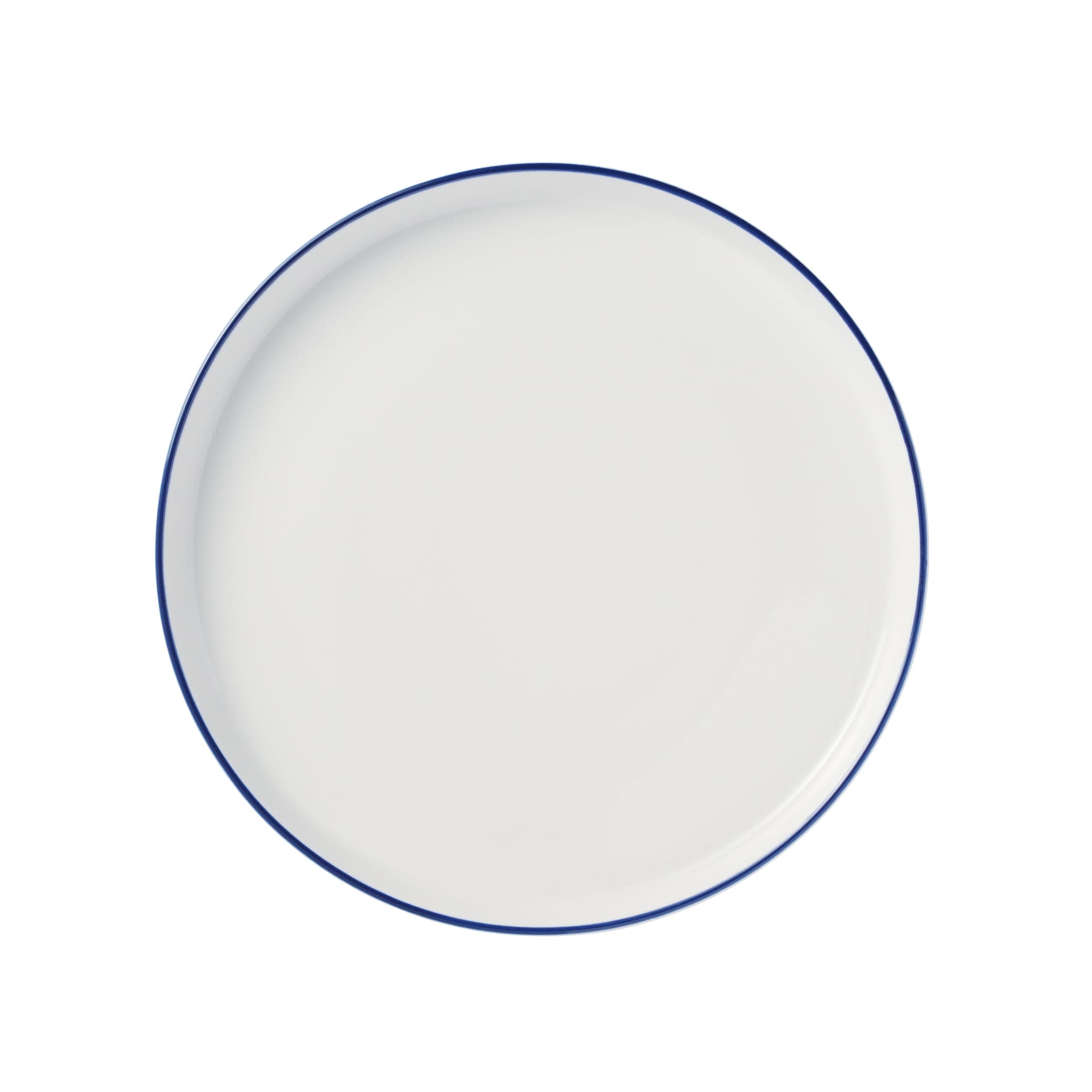 Porcelana Linea 10.5" Stacking Plate, Blue