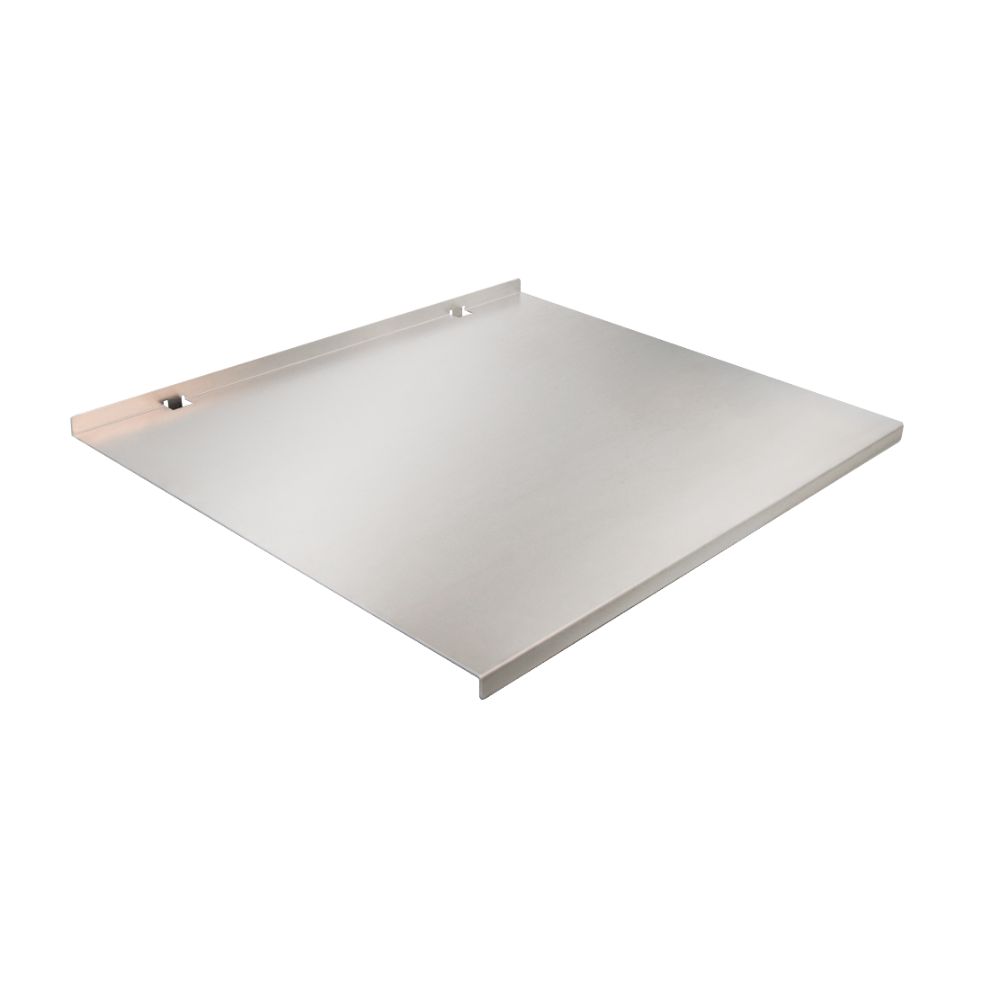 Heavy Duty Solid Aluminum Removable Shelf Cover (For Double-Deep Adjustable (Modular) Keg Shelves Size 34"W x 60"L) - 34"W x 2.25"H x 55.5"L