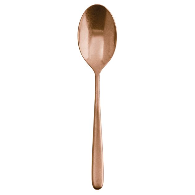Hannah Copper Vintage 9-5/8" Serving Spoon
