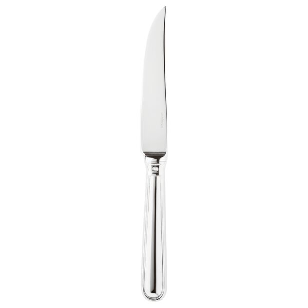 Contour 8-7/8" Steak Knife, Hollow Handle, silver-plated