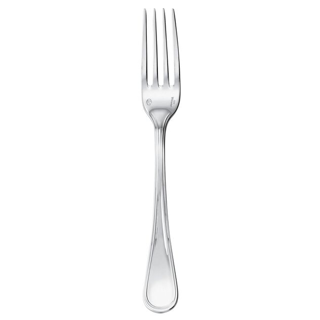 Contour 8-3/4" Serving Fork, silver-plated