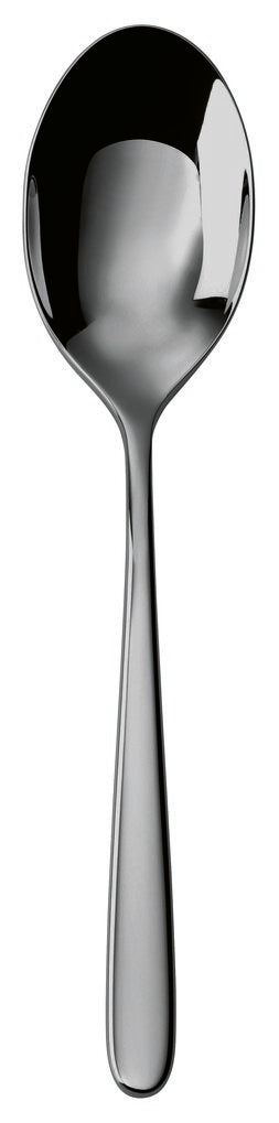 Hannah Mirror Black 9-5/8" Serving Spoon