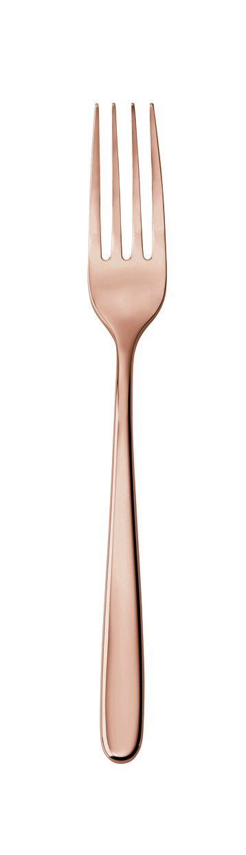 Hannah Mirror Copper 7-1/4" Dessert Fork