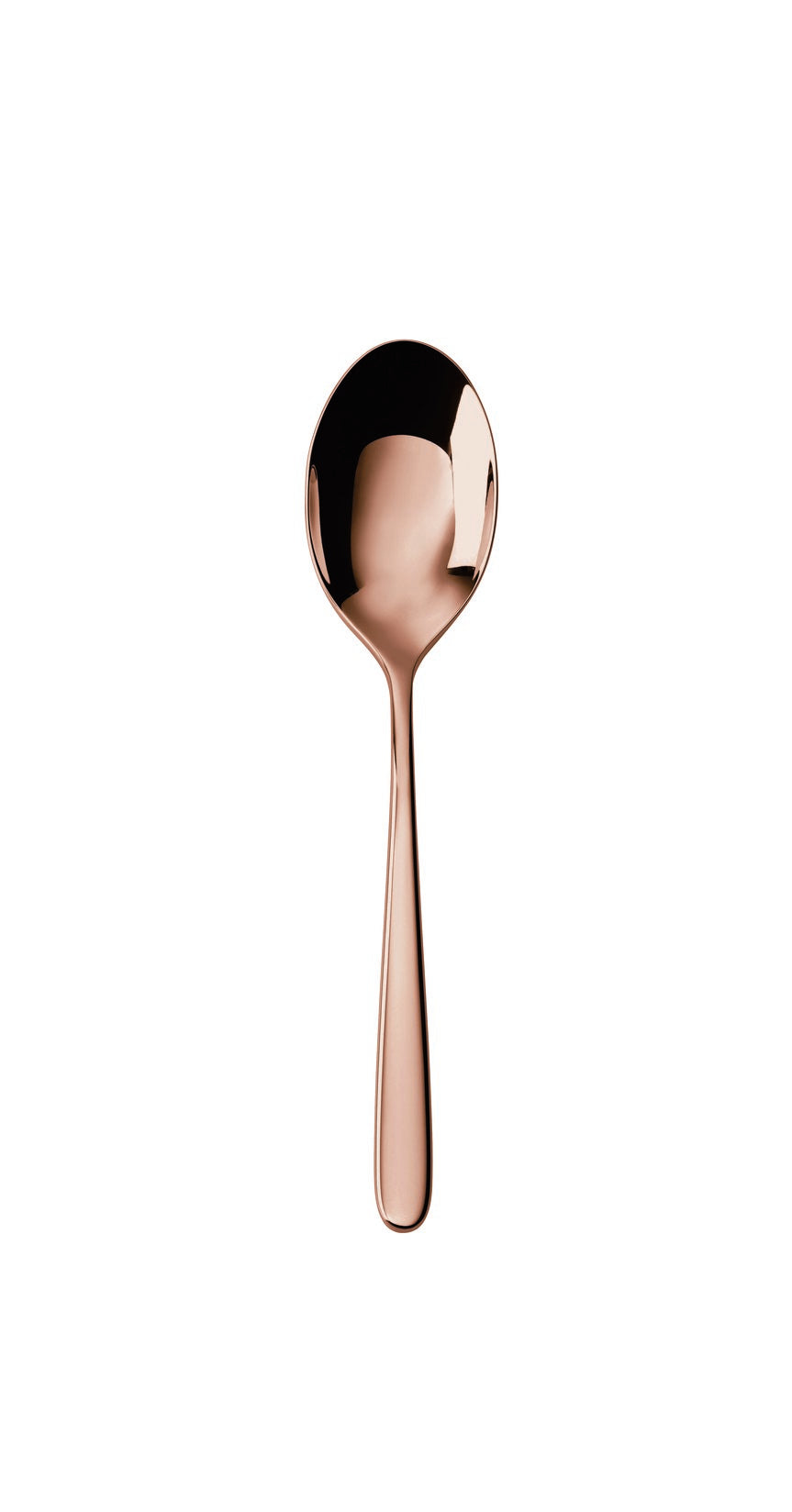 Hannah Mirror Copper 4-1/2" Moka Spoon