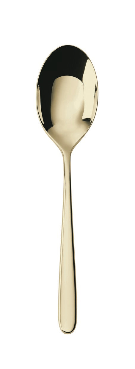 Hannah Mirror Champagne 7-1/8" Dessert Spoon