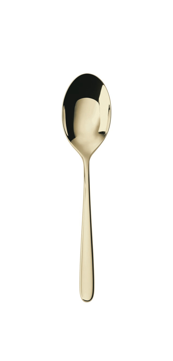 Hannah Mirror Champagne 5-3/8" Tea/Coffee Spoon