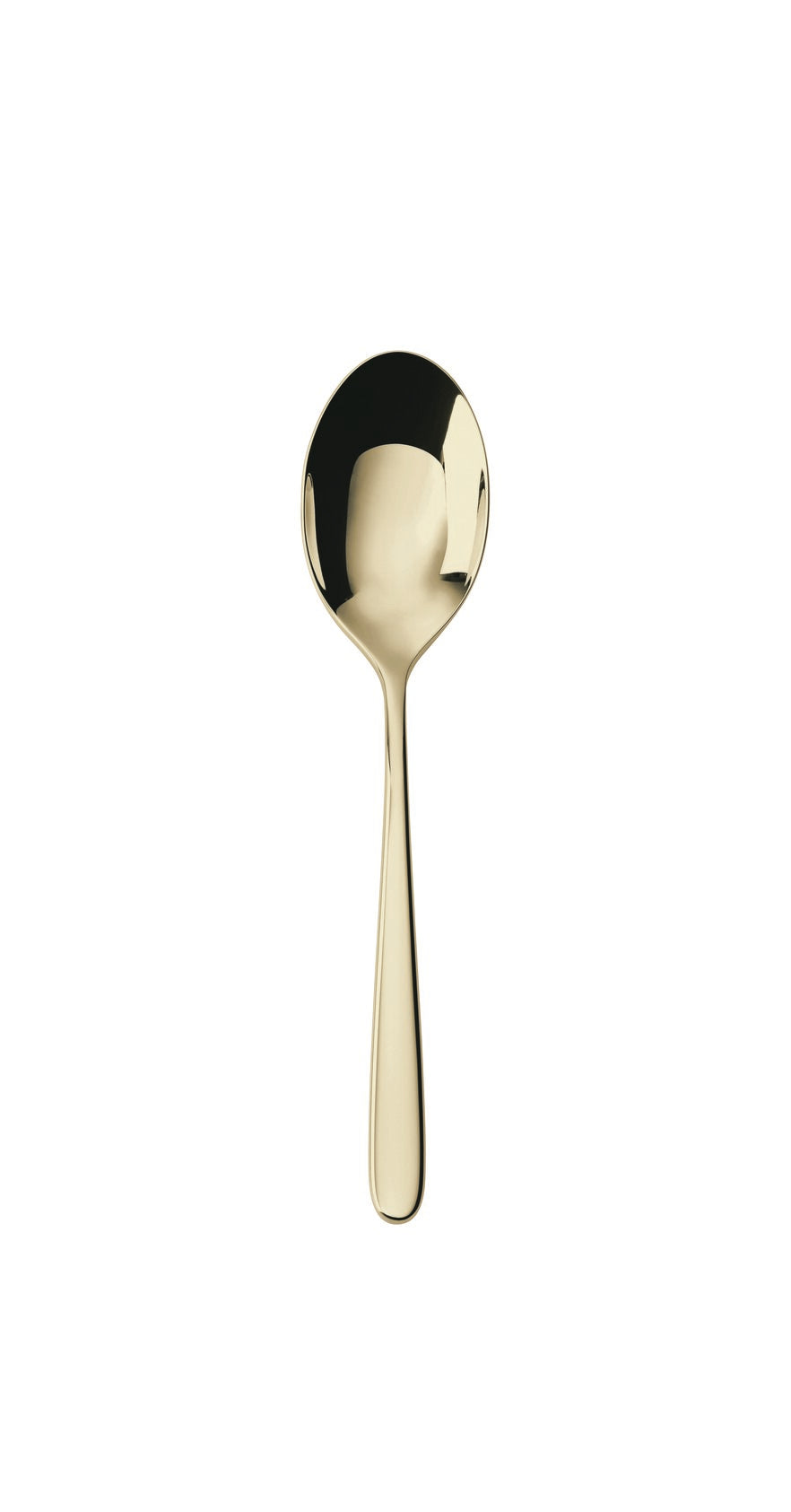 Hannah Mirror Champagne 4-1/2" Moka Spoon