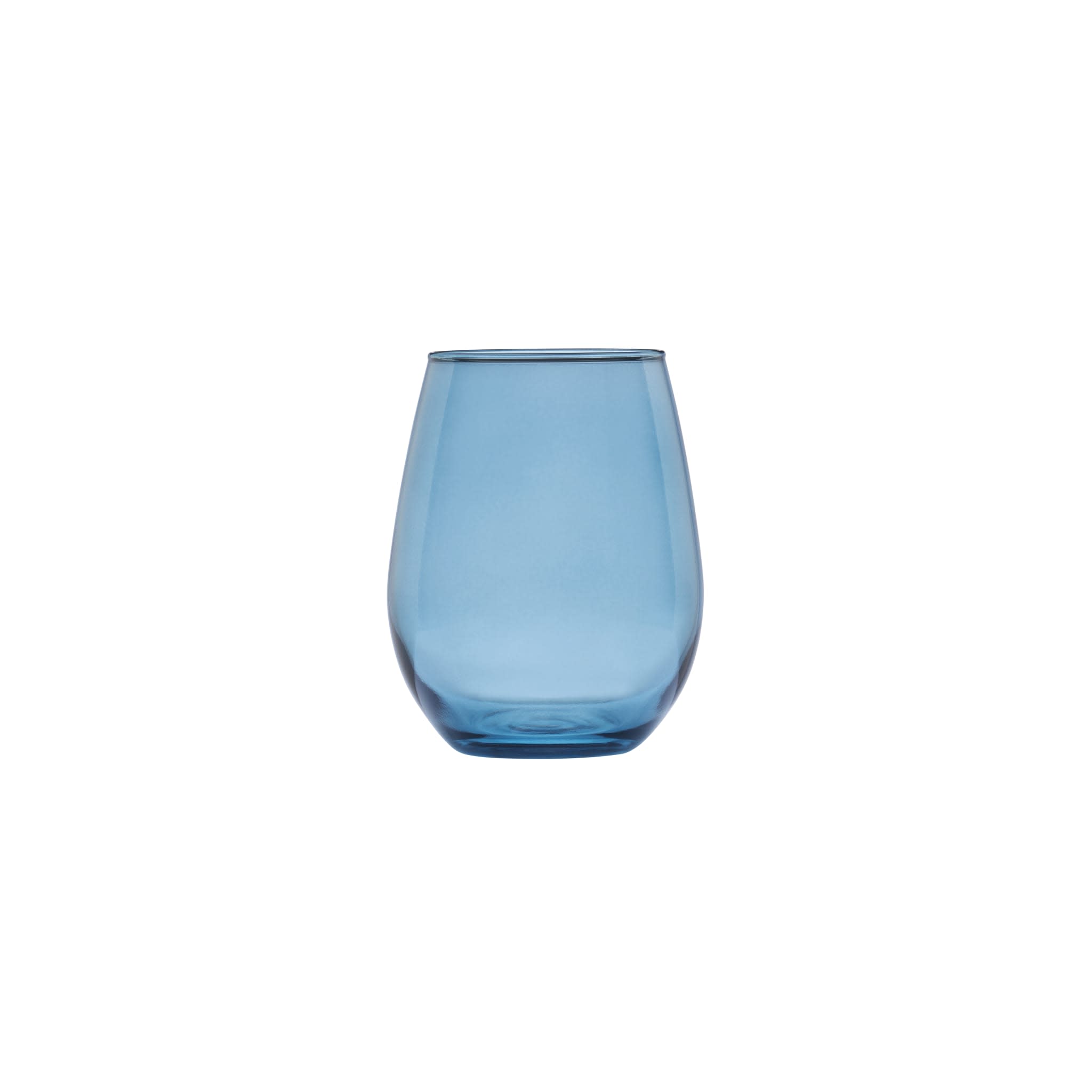 11.75 oz. Stemless Wine Glass, Sapphire
