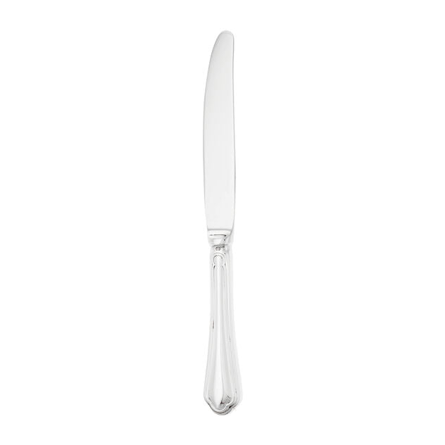Filet Toiras 8-7/8" Dessert Knife, Solid Handle, Silver Plated