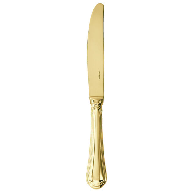 Filet Toiras Mirror Gold 10-1/4" Table Knife