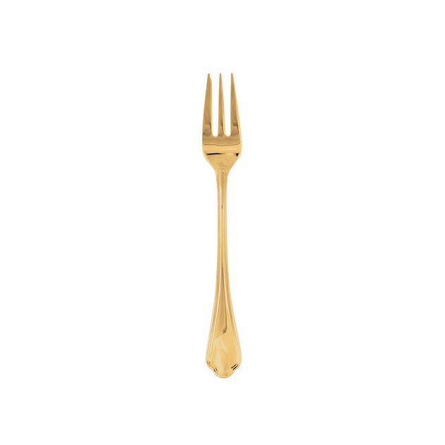 Filet Toiras Mirror Gold 6-1/4" Oyster/Cake Fork