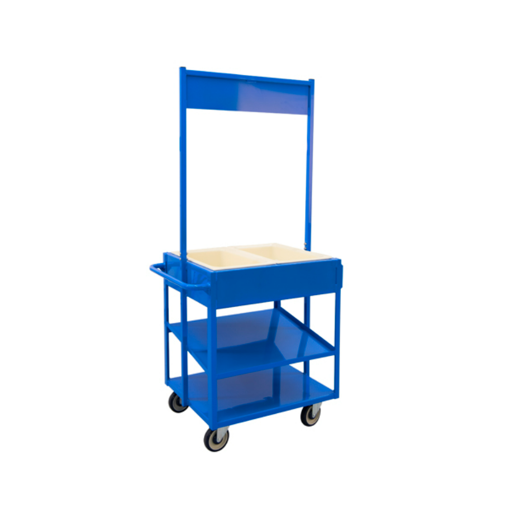 Share Cart with Coldmaster Pans - Ergonomic Handle
