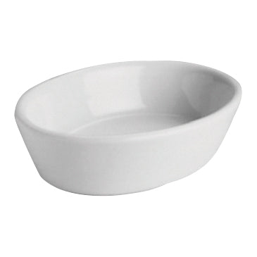 Oval Baker L 5.5" W 4.0" (6.0 Oz) Bright White