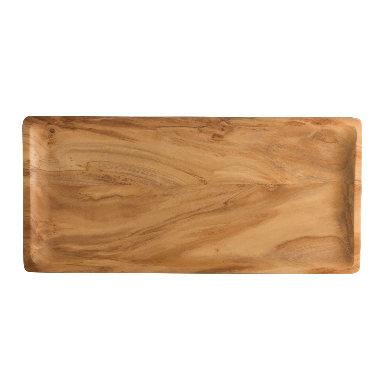 Serving Plate L 13.75" W 6.5" Creations Wood