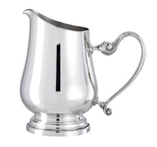 Contour 11 oz. Milk Pot, nickel-silver plated