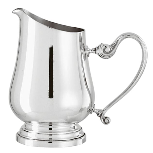 Contour 21.5 oz. Milk Pot, nickel-silver plated
