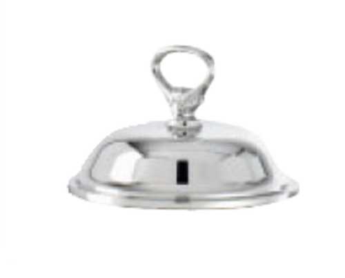 Contour Sugar Bowl Lid Only, nickel-silver plated