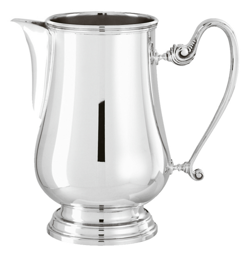 Contour 54 oz. Water Pitcher, nickel-silver plated