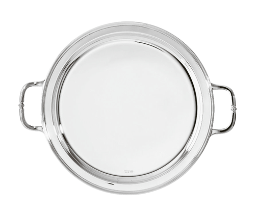 Contour 14-1/8" Round Tray with handles