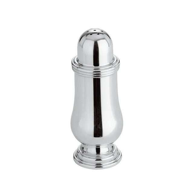 Contour 4" Salt Shaker, silver-plated