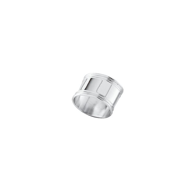 Contour Oval Napkin Holder, nickel-silver plated